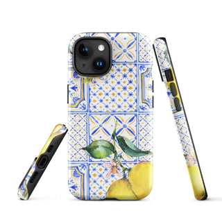 Tough iPhone Case in Lemon Cello - ALK DESIGNS