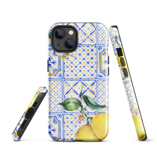 Tough iPhone Case in Lemon Cello - ALK DESIGNS