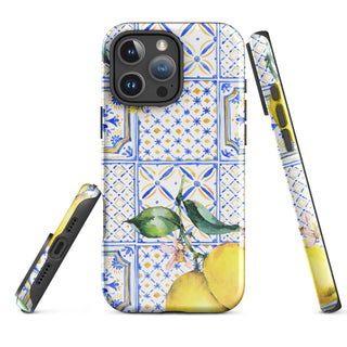 Tough iPhone Case in Lemon Cello - ALK DESIGNS