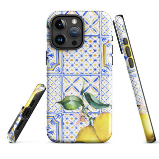 Tough iPhone Case in Lemon Cello - ALK DESIGNS