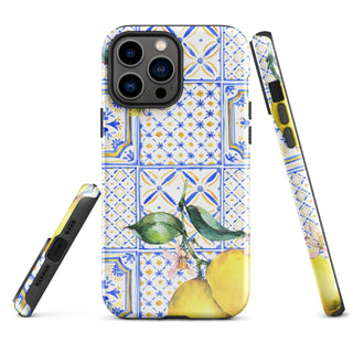 Tough iPhone Case in Lemon Cello - ALK DESIGNS