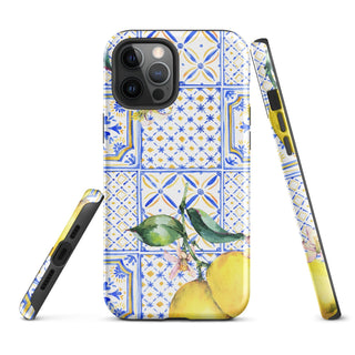 Tough iPhone Case in Lemon Cello - ALK DESIGNS