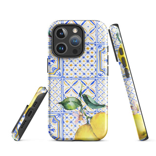 Tough iPhone Case in Lemon Cello - ALK DESIGNS