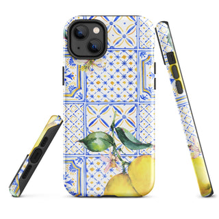 Tough iPhone Case in Lemon Cello - ALK DESIGNS