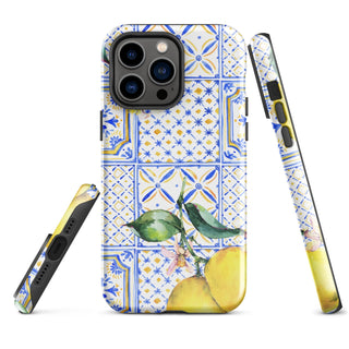 Tough iPhone Case in Lemon Cello - ALK DESIGNS