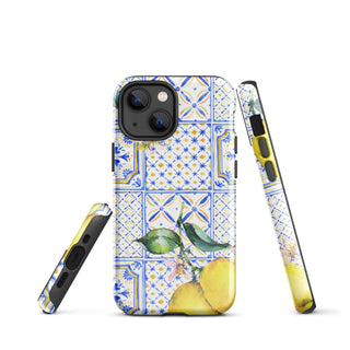 Tough iPhone Case in Lemon Cello - ALK DESIGNS