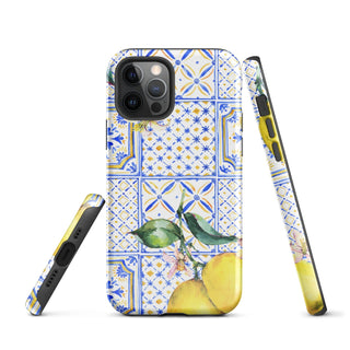 Tough iPhone Case in Lemon Cello - ALK DESIGNS