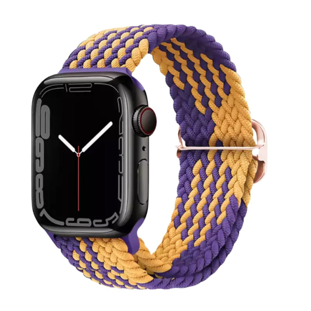 Purple and gold apple best sale watch band